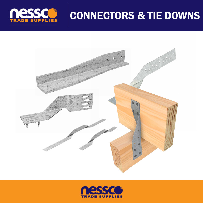 CONNECTORS AND TIE DOWNS